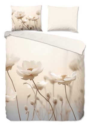 Good Morning dekbedovertrek Lilith - Off-Wit - 200 x 220 cm - 100% katoen