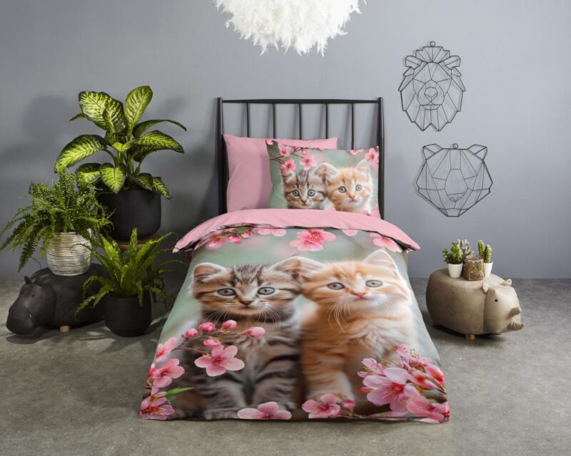 100% katoen dekbedset Mischa van Good Morning in 140 x 200 cm