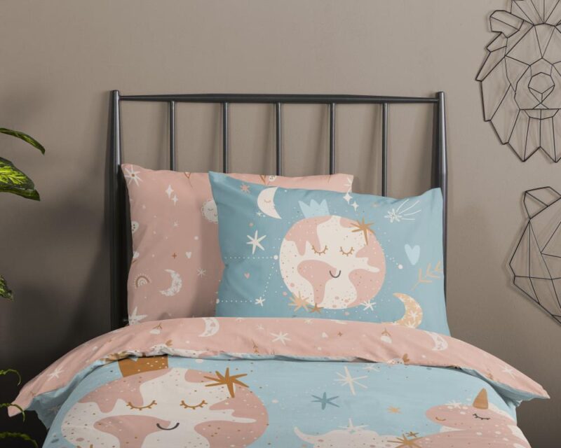 Beddengoed Universal 135 x 200 cm van Good Morning, Blauw