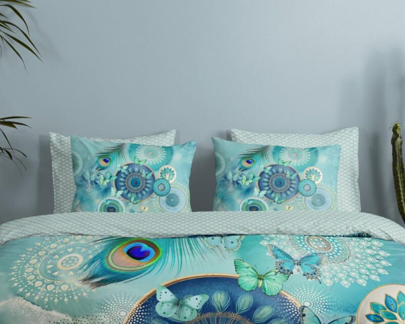 Beddengoed Claudine 200 x 220 cm van HIP, Groen