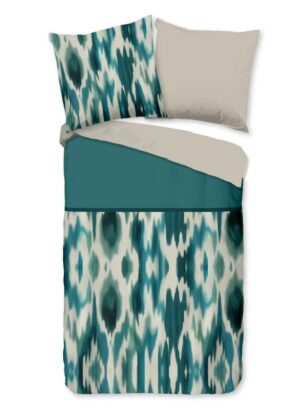 Good Morning dekbedovertrek Barletta - Blauw - 200 x 200 cm - 100% katoen