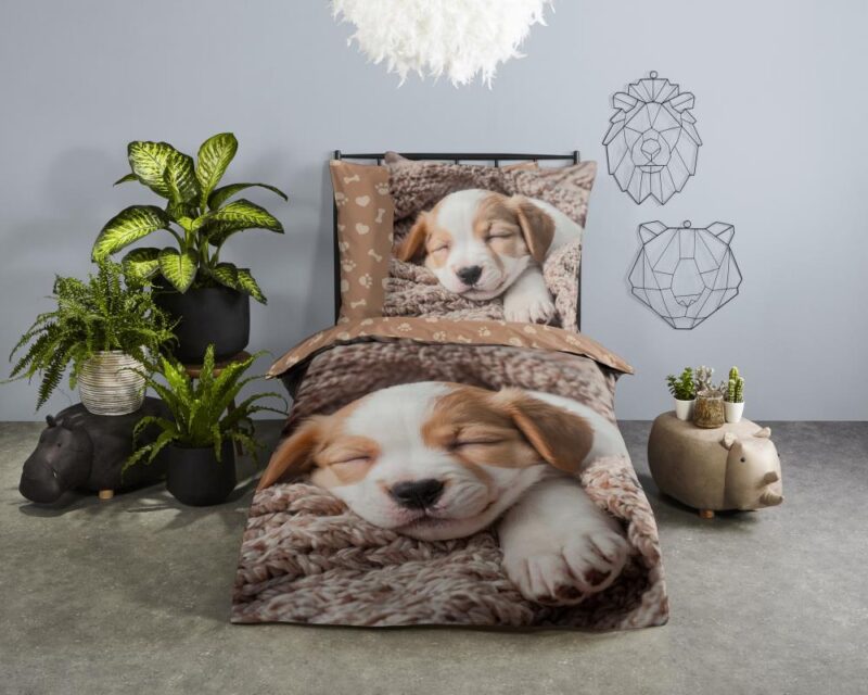 100% katoen dekbedset Bas van Good Morning in 135 x 200 cm