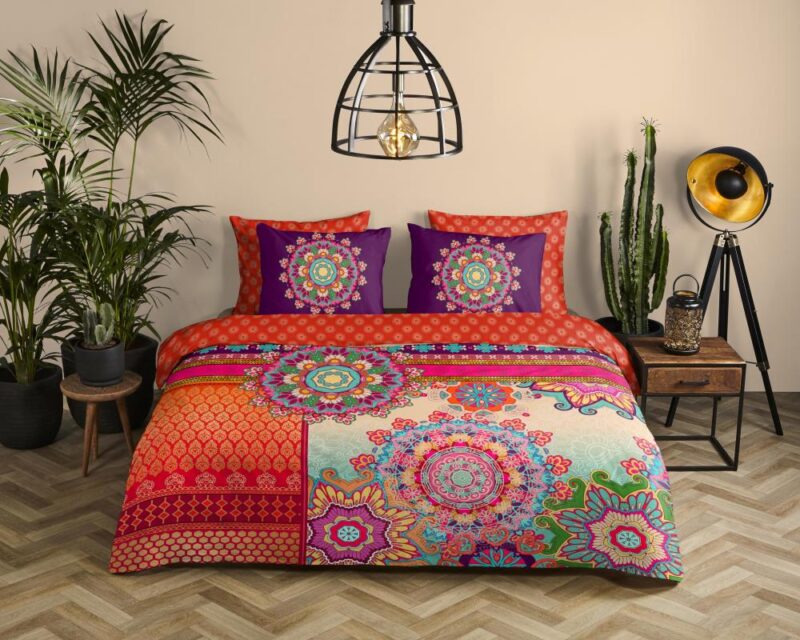 100% katoen dekbedset Sherhia van HIP in 200 x 200 cm