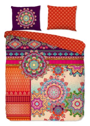 HIP dekbedovertrek Sherhia - Multicolor - 200 x 220 cm - 100% katoen