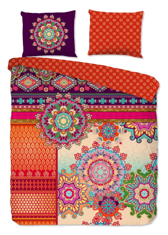 HIP dekbedovertrek Sherhia - Multicolor - 155 x 220 cm - 100% katoen