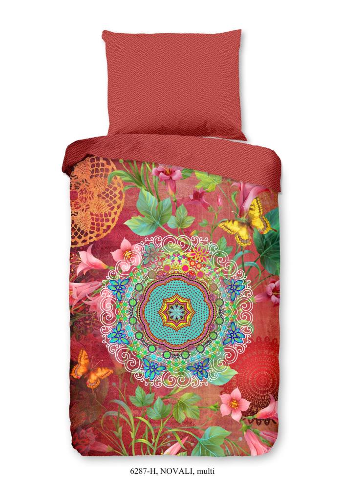HIP dekbedovertrek Novali - Multicolor - 140 x 200 cm - 100% katoen