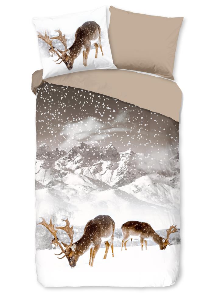 Winter overtrek van Good Morning, 155 x 220 cm, kussensloop 80 x 80 cm
