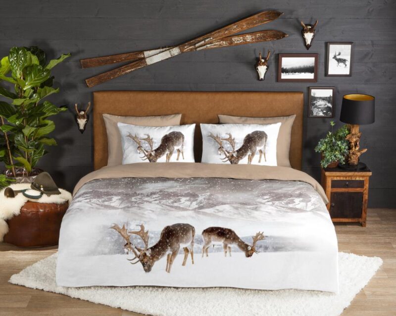 100% katoen dekbedset Winter van Good Morning in 155 x 220 cm