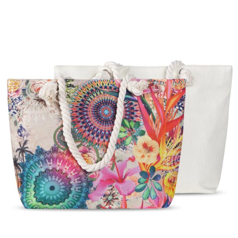 HIP Strandtas "Maelli" - Multi - (43x60 cm) - 100% Polyester