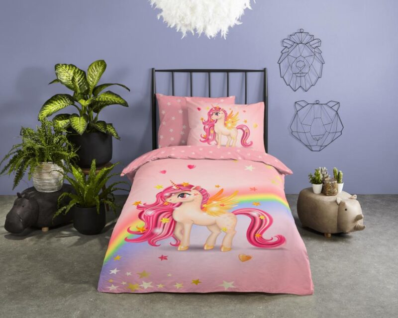 100% katoen dekbedset Little van Good Morning in 140 x 200 cm