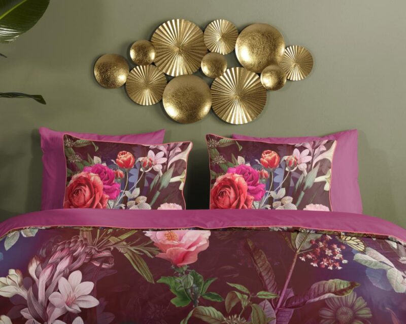 Beddengoed Simone 140 x 220 cm van Descanso, Rood