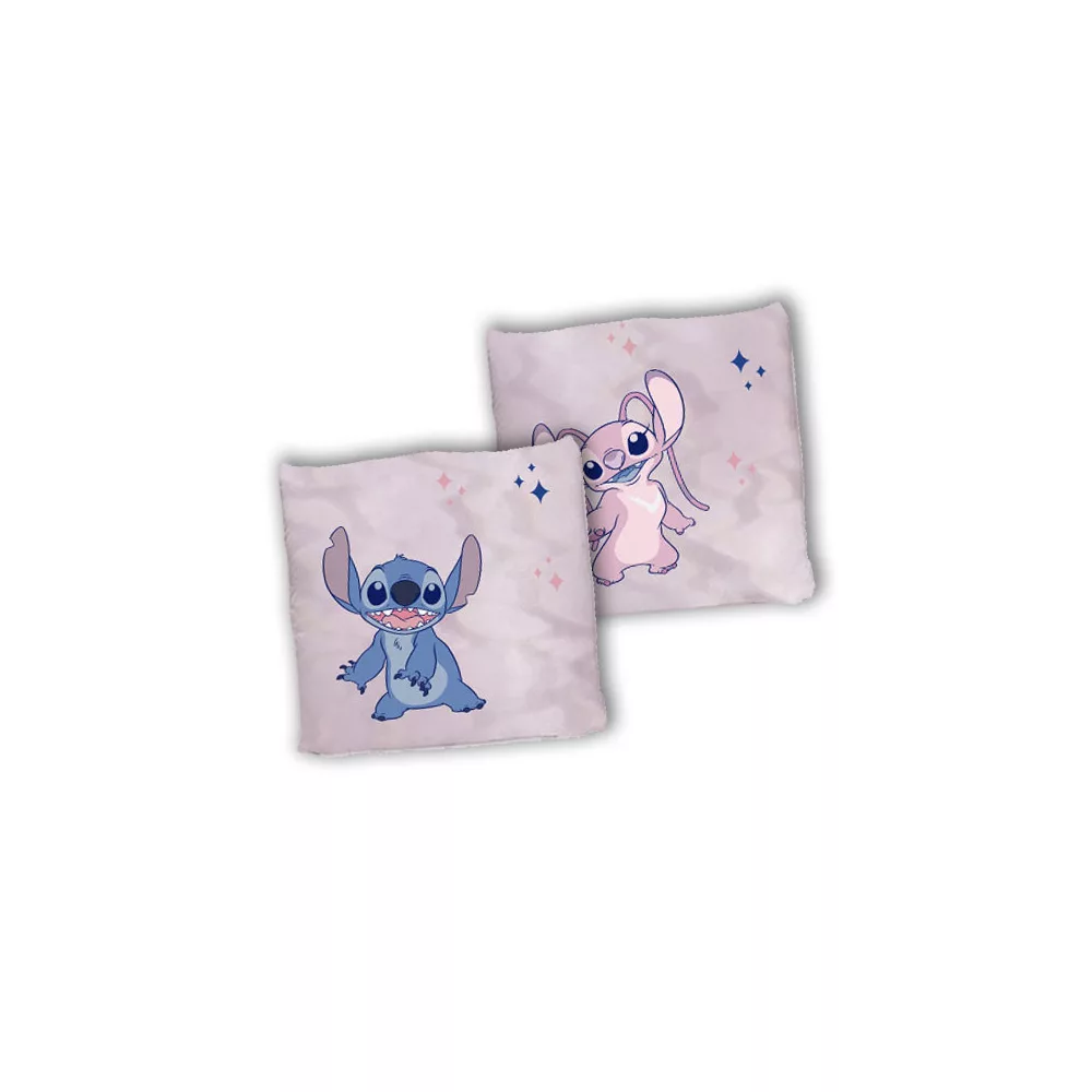 Lilo en Stitch sierkussen Pink 40 x 40 cm - Roze - 40 x 40 cm - Polyester