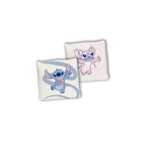 Lilo en Stitch sierkussen Lovers 40 x 40 cm - Wit - 40 x 40 cm - Polyester