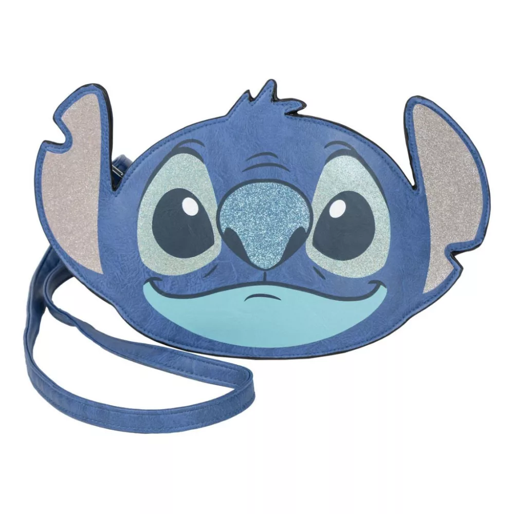 Lilo en Stitch tas faux leather 27 x 18 cm - Blauw - 27 x 18 cm - Polyester