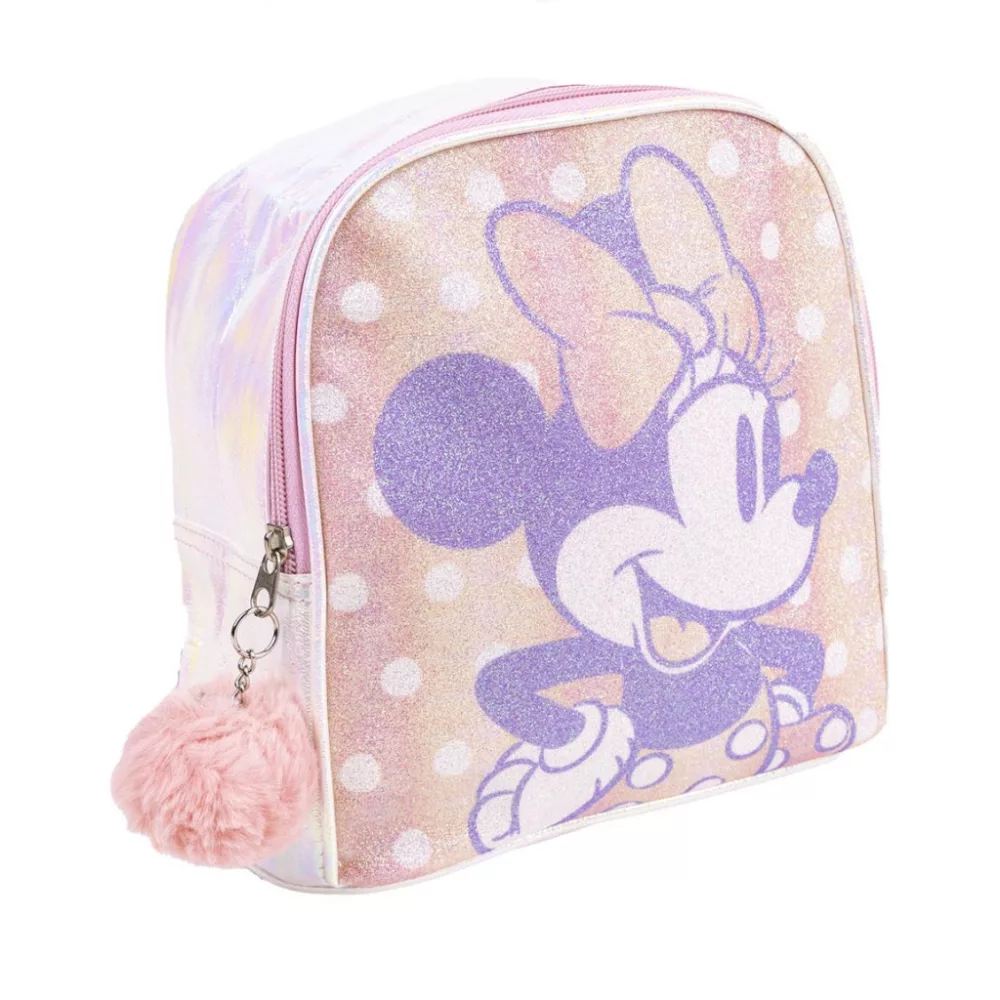 Disney Minnie Mouse tas holographic 21 x 18 cm - Roze - 21 x 18 cm - Polyester