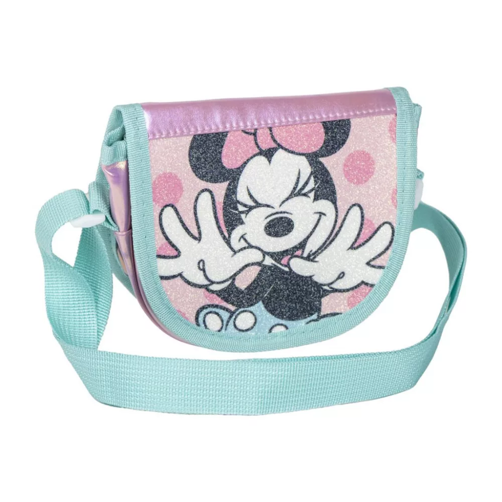 Disney Minnie Mouse tas Laugh crossbody 15 x 12 x 4 cm - Roze - 15 x 12 x 4 cm - Polyester
