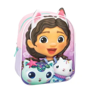 Gabby's Dollhouse tas 3D 31 x 25 cm - Multicolor - 31 x 25 cm - Polyester