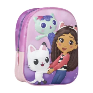 Gabby's Dollhouse tas Fun 3D 31 x 25 x 10 cm - 31 x 25 x 10 cm - Polyester