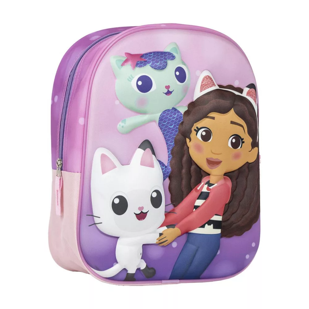Gabby's Dollhouse tas Fun 3D 31 x 25 x 10 cm - 31 x 25 x 10 cm - Polyester