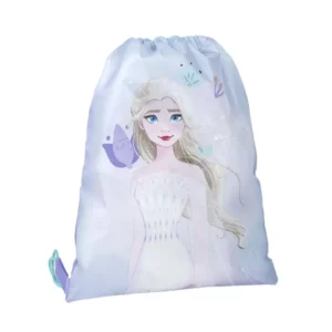 Disney Frozen tas Elsa drawstring 30 x 39 cm - Paars - 30 x 39 cm - Polyester