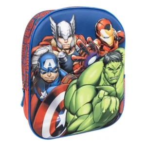 Marvel Avengers tas Hero Squad 3D 31 x 27 x 8 cm - 31 x 27 x 8 cm - Polyester