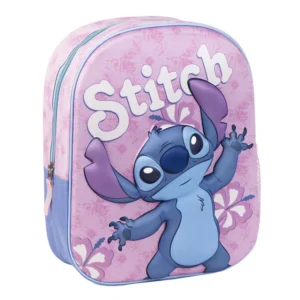Lilo en Stitch tas Hibiscus 3D 31 x 27 x 8 cm - 31 x 27 x 8 cm - Polyester
