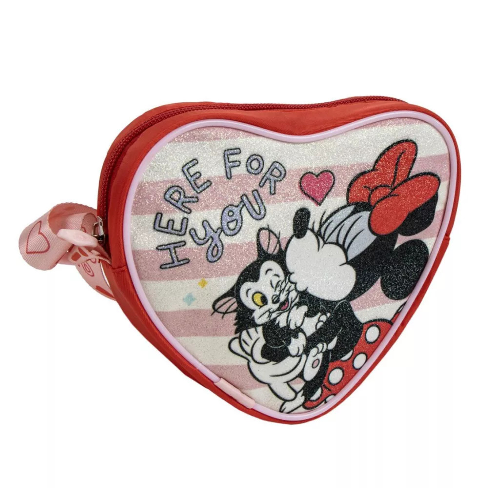 Disney Minnie Mouse tas Youg litter 15 x 14 cm - Rood - 15 x 14 cm - Polyester