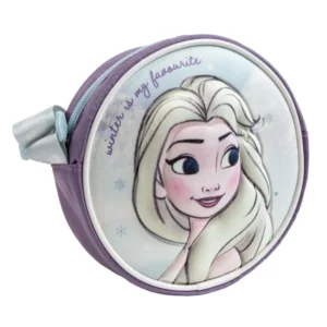 Disney Frozen tas Winter 3D 13 x 13 cm - Paars - 13 x 13 cm - Polyester