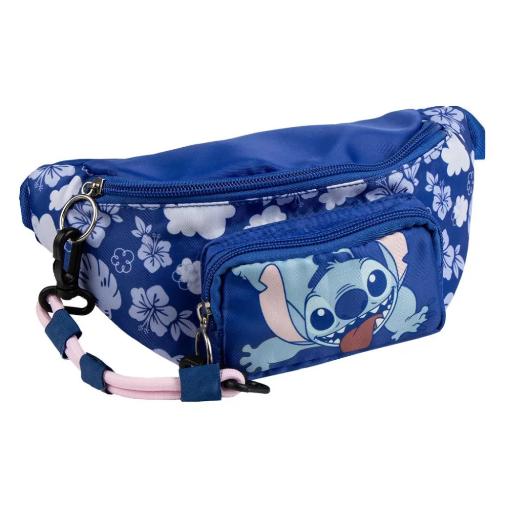 Lilo en Stitch tas 25 x 11 cm - Blauw - 25 x 11 cm - Polyester