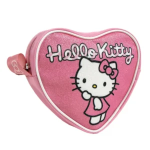 Hello Kitty tas Sparkle crossbody 15 x 12 cm - Roze - 15 x 12 cm - Polyester
