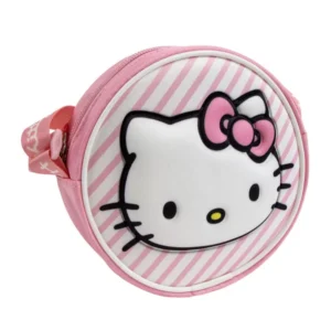 Hello Kitty tas Face 3D 13 x 13 cm - Roze - 13 x 13 cm - Polyester