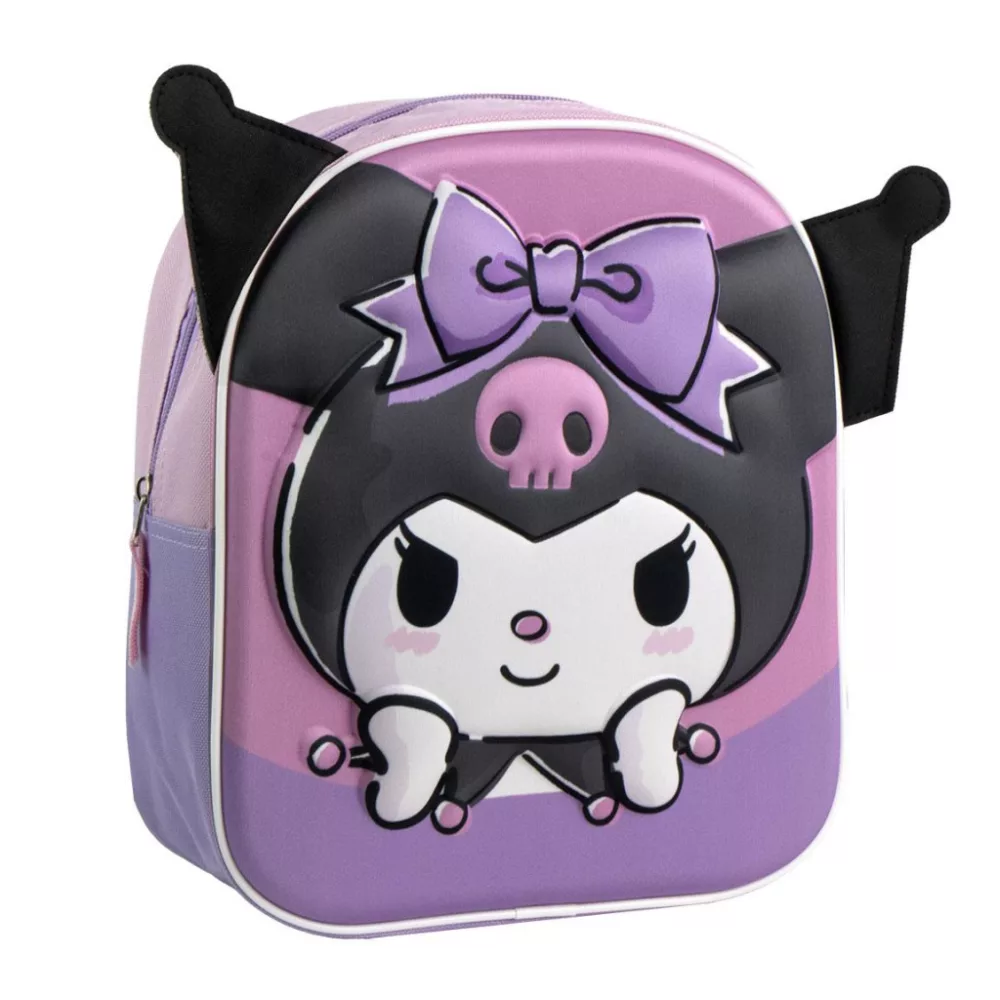Hello Kitty tas Kuromi 3D 31 x 25 cm - Paars - 31 x 25 cm - Polyester