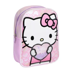 Hello Kitty tas Heart holographic 32 x 24 cm - Roze - 32 x 24 cm - Polyester