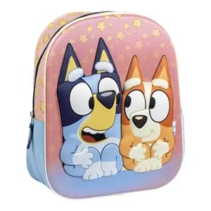 Bluey tas Stars 3D 31 x 25 cm - Multicolor - 31 x 25 cm - Polyester
