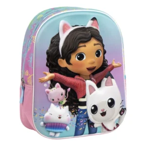 Gabby's Dollhouse tas Fun 3D 31 x 25 cm - Multicolor - 31 x 25 cm - Polyester
