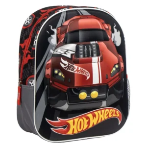 Hot Wheels tas Turbo 3D 31 x 25 cm - Zwart - 31 x 25 cm - Polyester