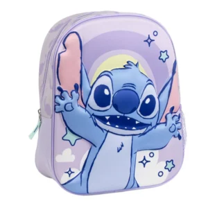 Lilo en Stitch tas Cosmic 3D 31 x 25 cm - Paars - 31 x 25 cm - Polyester