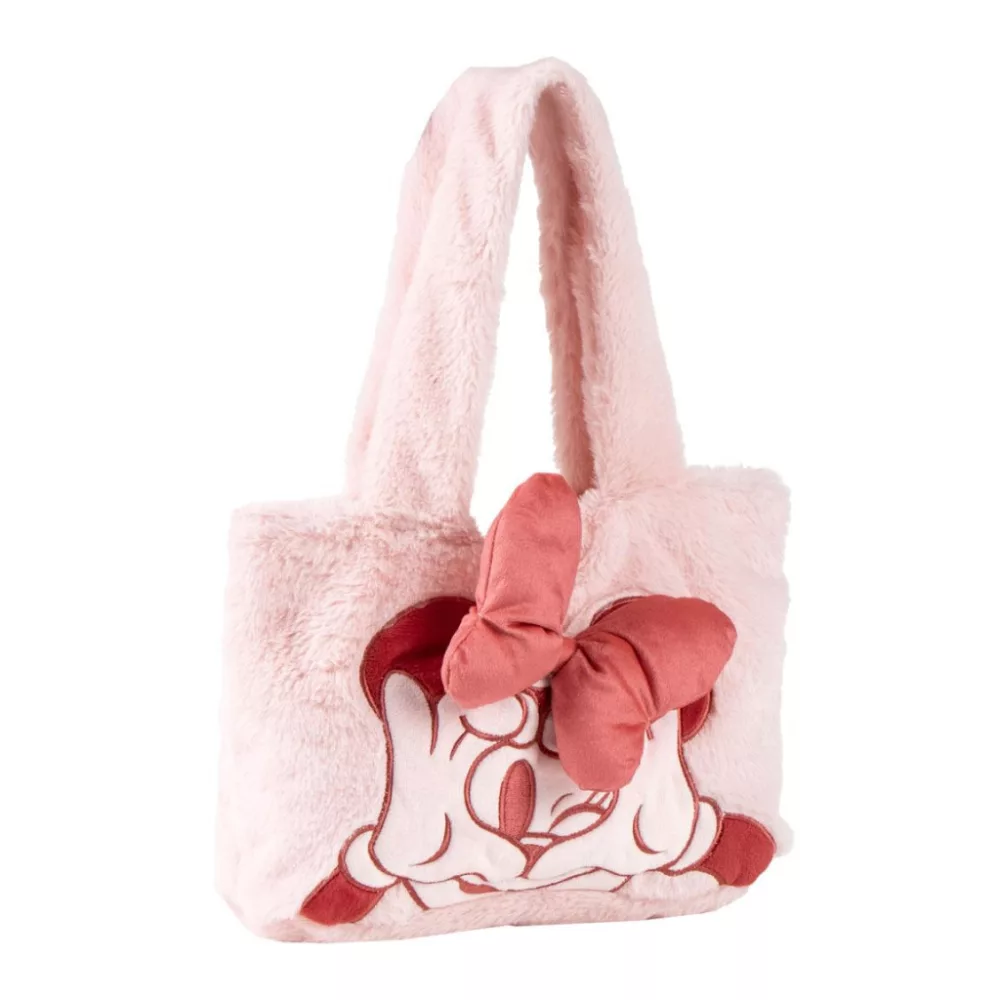 Disney Minnie Mouse tas Pretty plush 20 x 30 cm - Blauw - 20 x 30 cm - Polyester