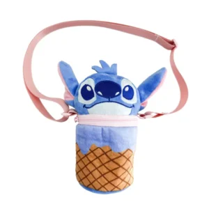 Lilo en Stitch tas Ice Cream plush 18 cm - Blauw - 18 cm - Polyester