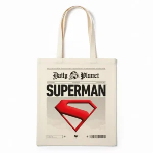 Superman tas Friends Daily Planet 36 x 40 cm - Beige - 36 x 40 cm - Polyester