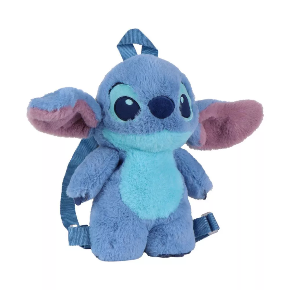 Lilo en Stitch tas Blue Alien plush 30 cm - Blauw - 30 cm - Polyester