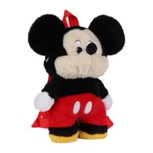 Disney Mickey Mouse tas Classic plush 30 cm - Zwart - 30 cm - Polyester