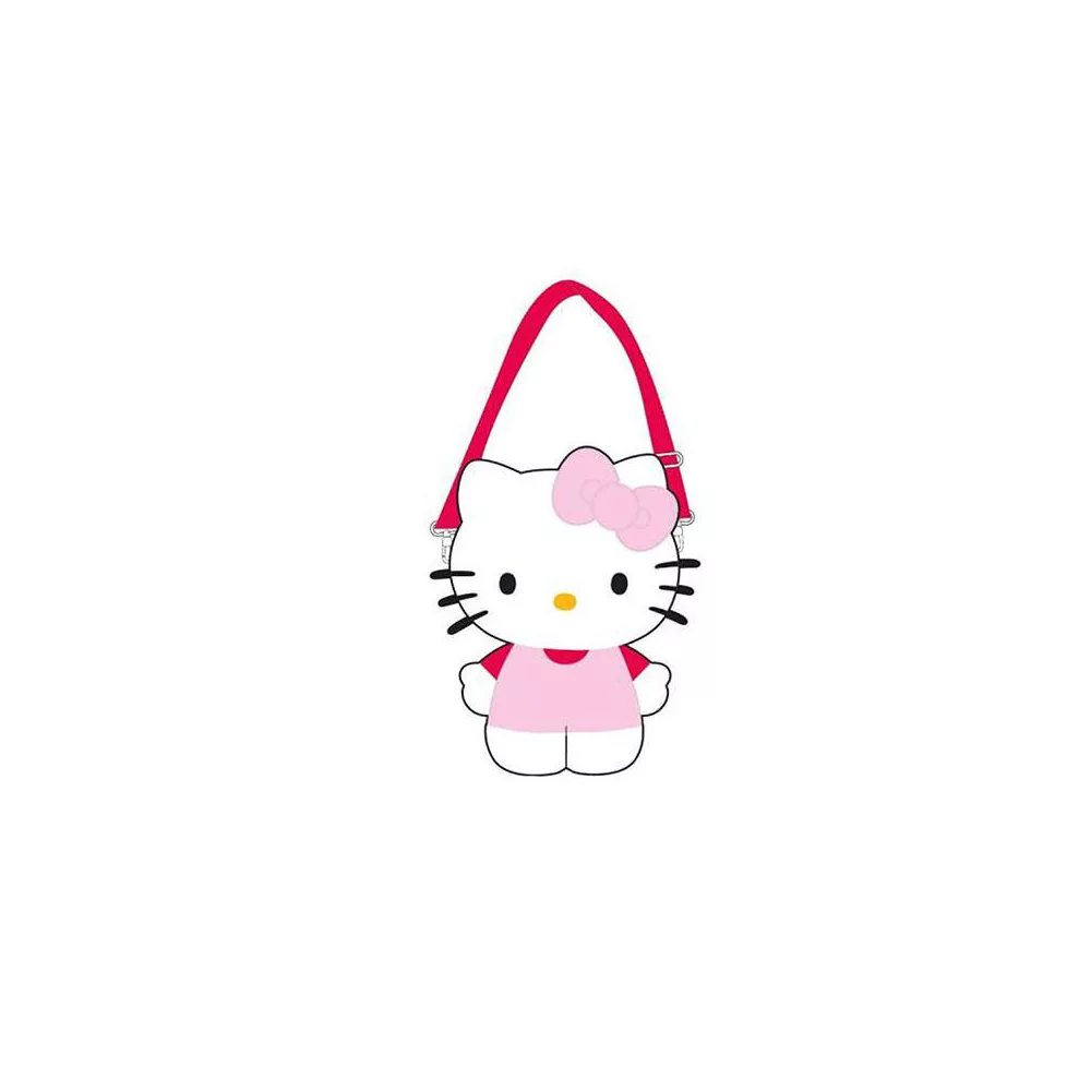 Hello Kitty schoudertas Pink side 30 cm