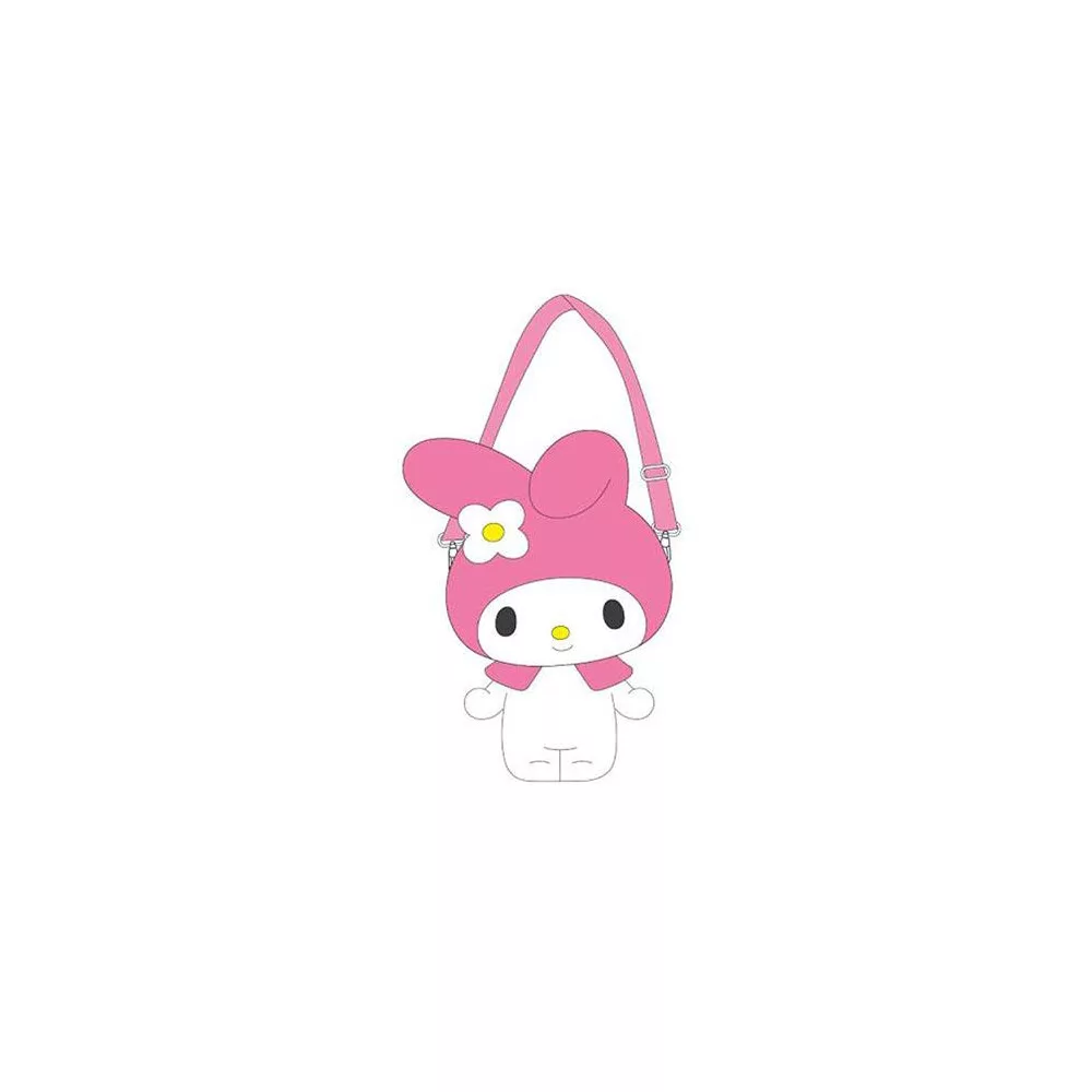 Hello Kitty tas MyMelody side 30 cm - Roze - 30 cm - Polyester
