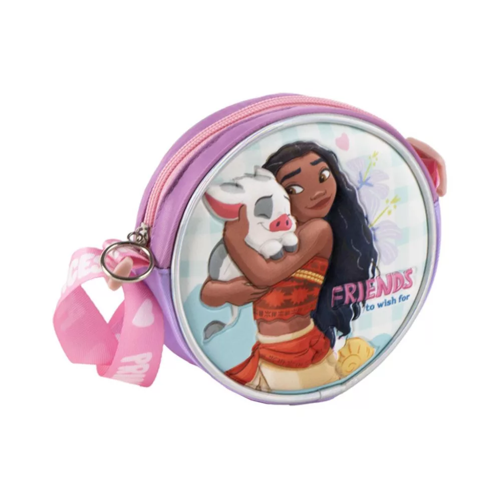 Disney Vaiana tas Wish 3D 13 x 13 cm - Multicolor - 13 x 13 cm - Polyester