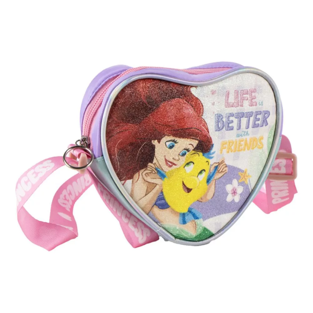 Disney Princess tas Life is Better glitter 15 x 14 cm - Multicolor - 15 x 14 cm - Polyester