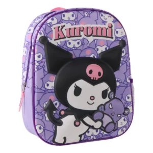 Hello Kitty tas Little Rebel 3D 30 x 25 x 12 cm - Paars - 30 x 25 x 12 cm - Polyester