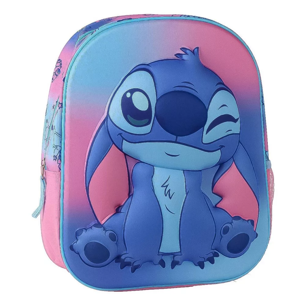 Lilo en Stitch tas Galaxy 3D 30 x 25 x 12 cm - Blauw - 30 x 25 x 12 cm - Polyester