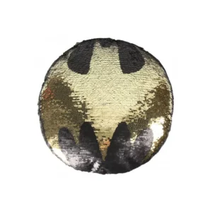 Batman sierkussen reversible sequin shape 30 cm - Multicolor - 30 cm - Polyester