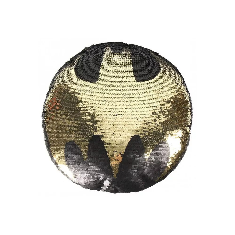 Batman sierkussen reversible sequin shape 30 cm